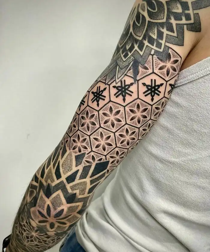 Dotwork Sacred Geometry